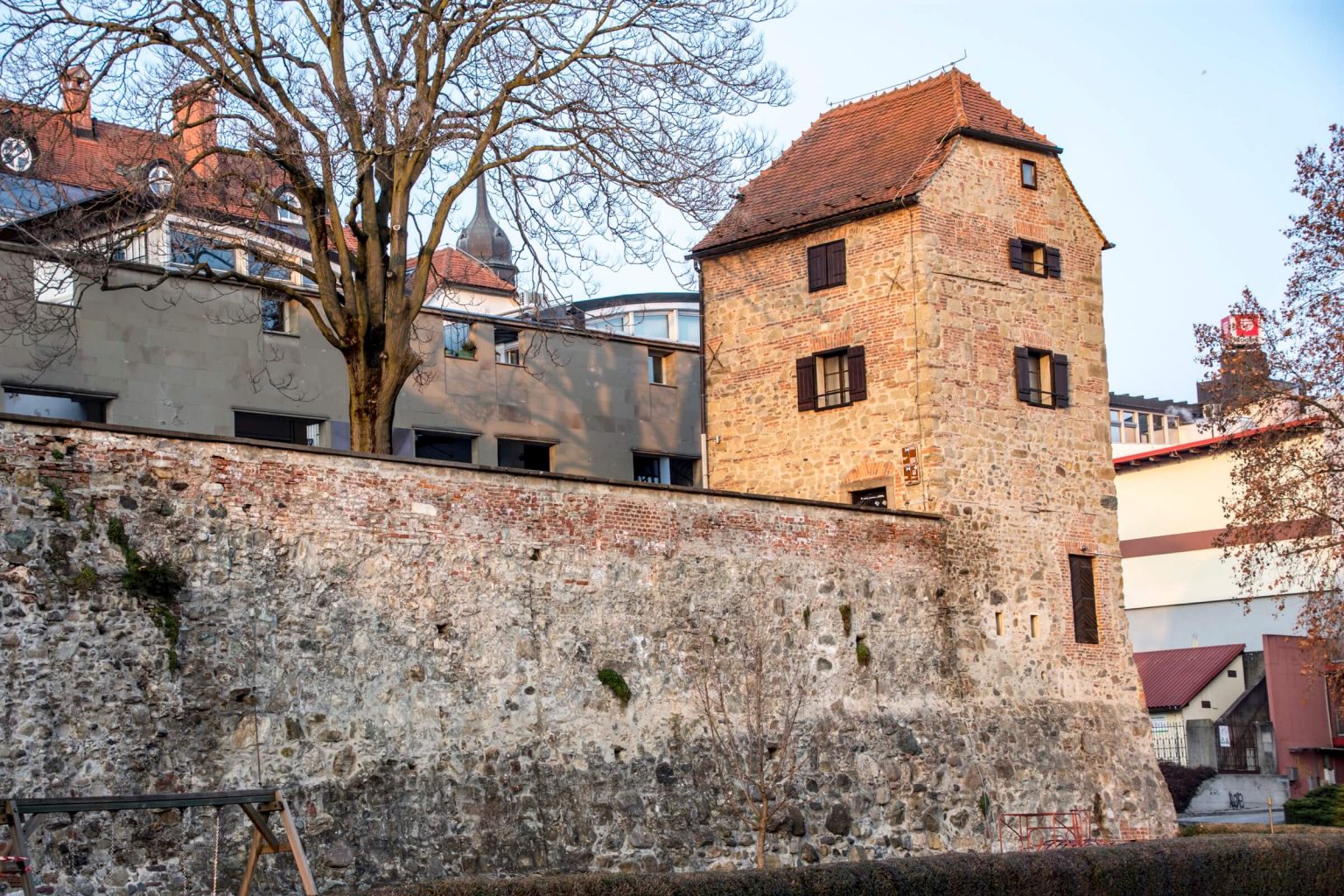 Maribor Synagogue  walls